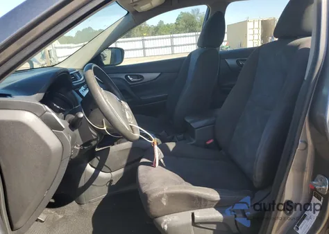 2015 Nissan Rogue S from USA, damaged, VIN KNMAT2MT1FP510725